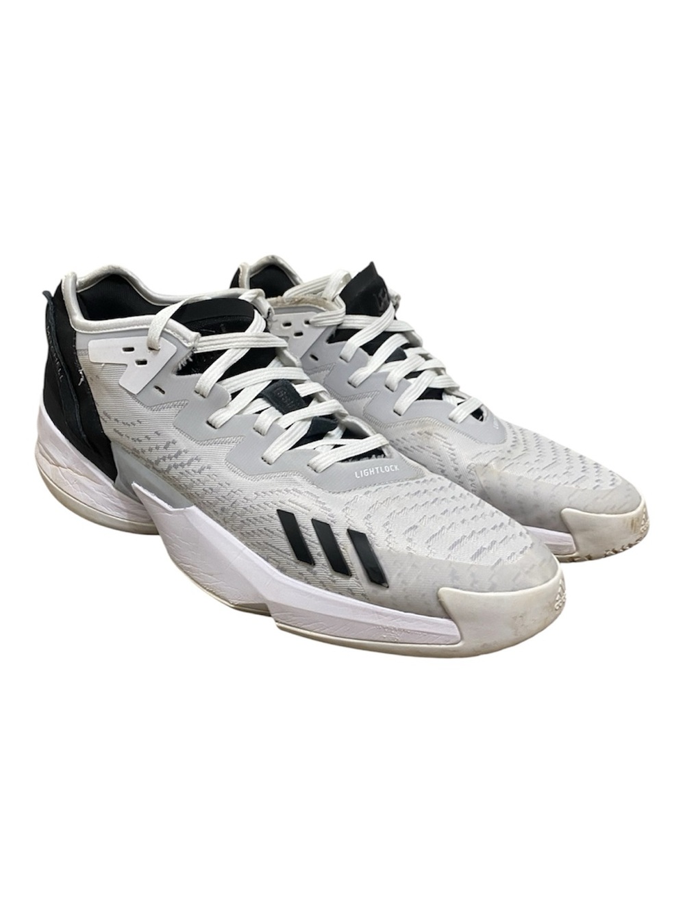 Adidas D.O.N. Issue 4 'White Grey' Basketball Shoes